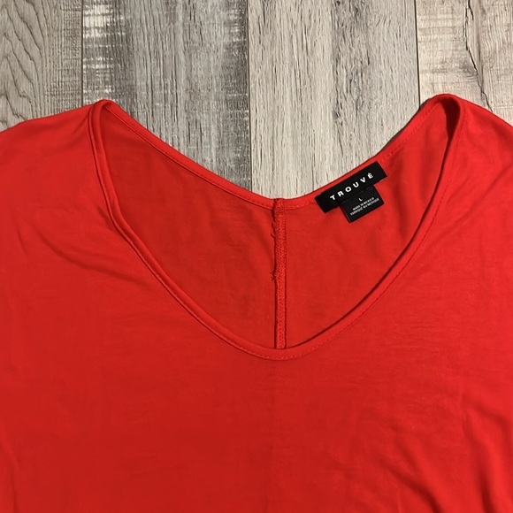 Trouve Cap Sleeve Top - Picture 3 of 7